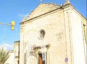 Lucugnano - Corso Garibaldi - chiesa Madonna SS. Assunta